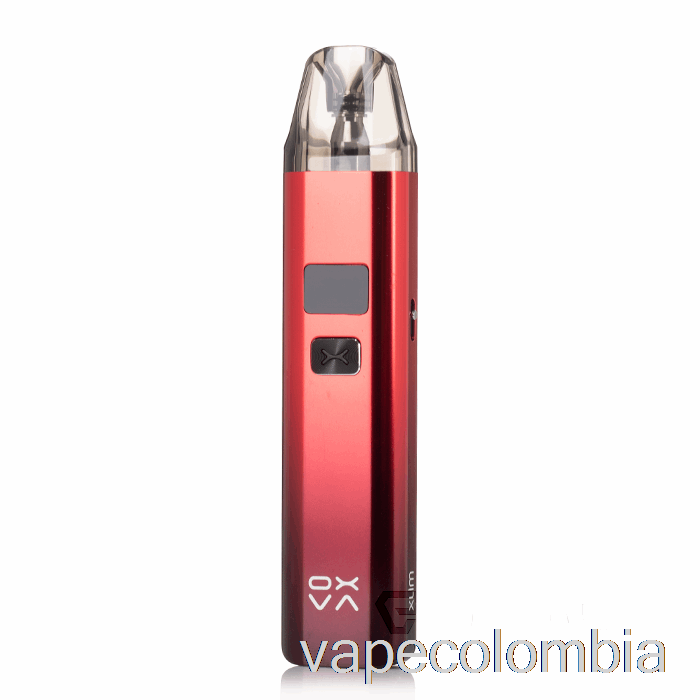 Kit Completo De Vapeo Oxva Xlim V2 25w Pod System Negro Brillante Rojo